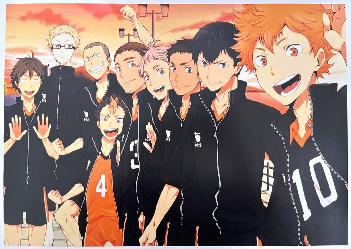 Постер А3 “Волейбол!! / Haikyu!!”
