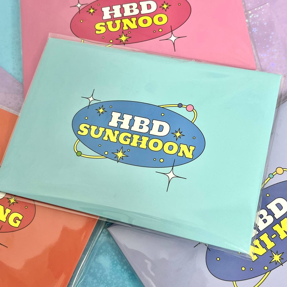 (ENHYPEN) SUNGHOON: Birthday Official Merch : DIY Photo Card Garland