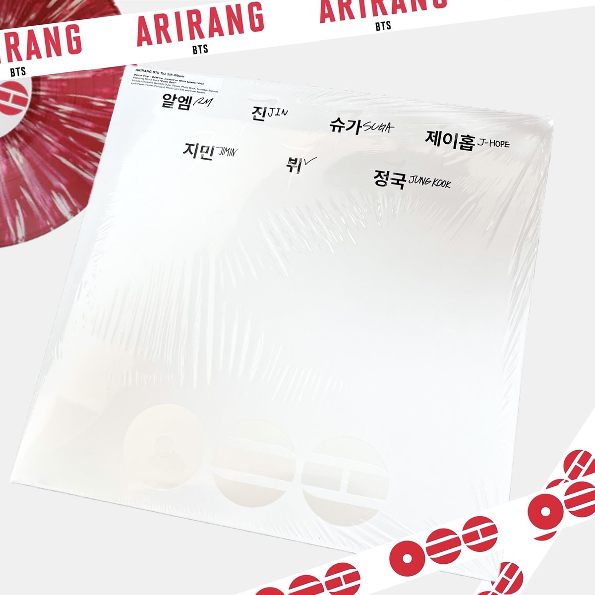 BTS - ARIRANG ( DELUXE VINYL, B&W ver.)