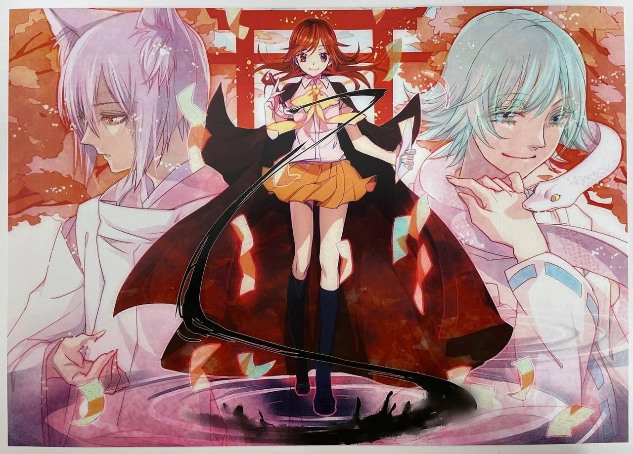 Постер "Приємно познайомитись, Бог / Kamisama Hajimemashita" А3