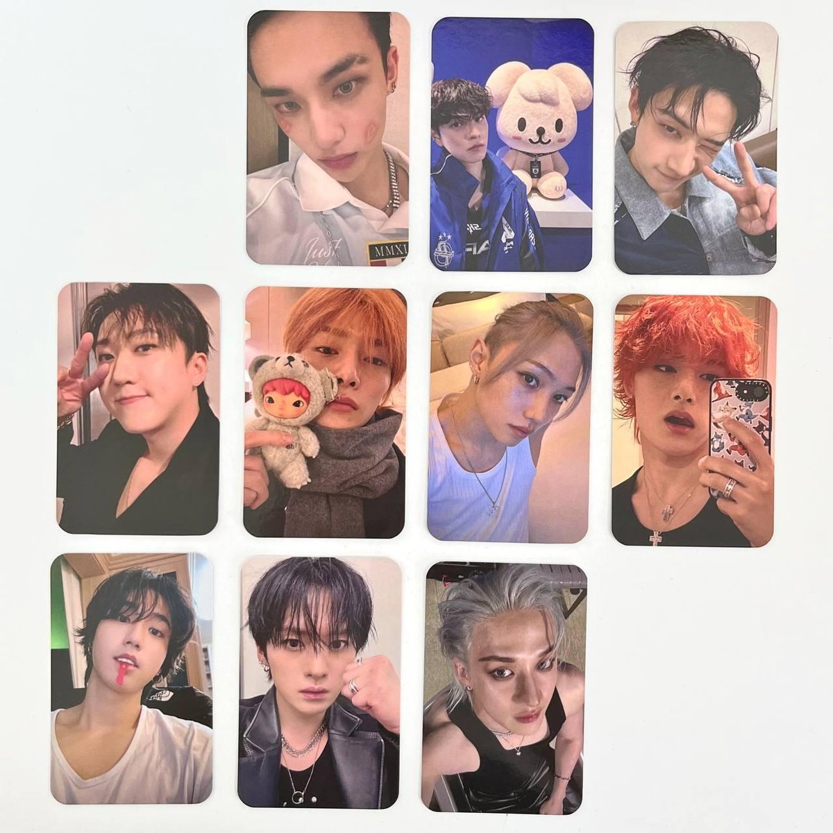 Сет двосторонніх карток Stray kids