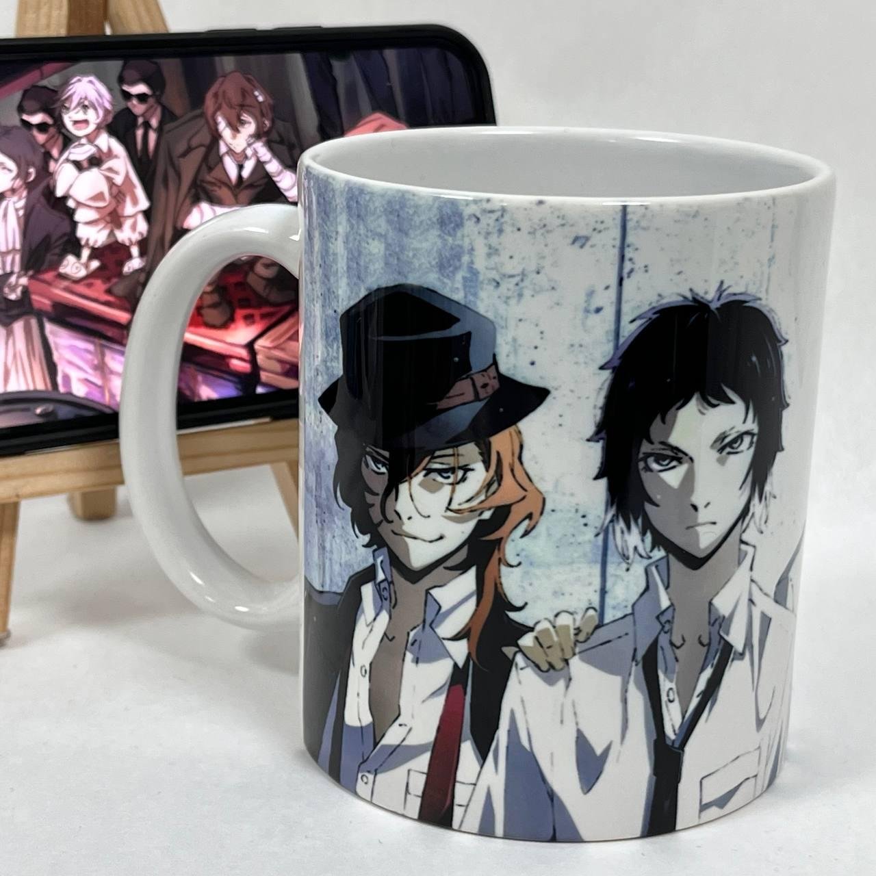 Чашка "Літературні генії бродячі пси / Bungo stray dogs" 200 мл.