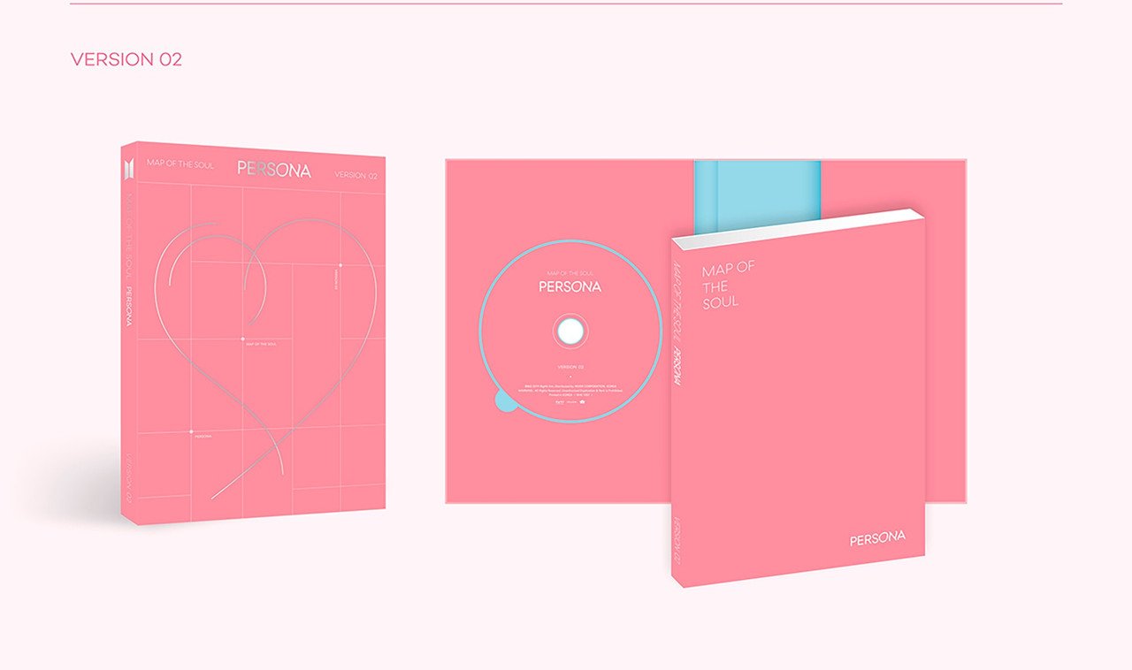 BTS - MAP OF THE SOUL : PERSONA  (Ver.2)