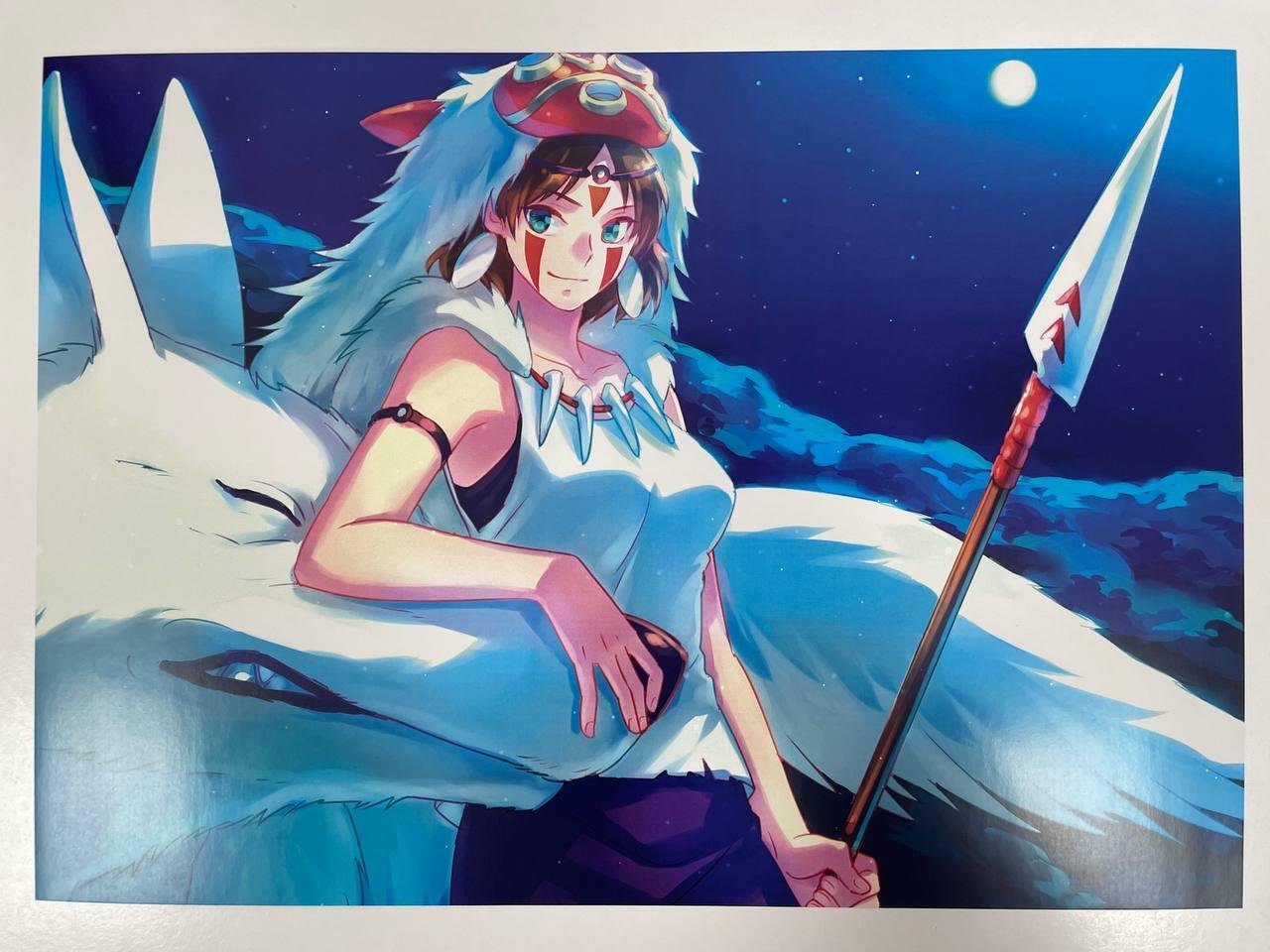 Постер А3 “Принцеса Мононоке / Princess Mononoke”
