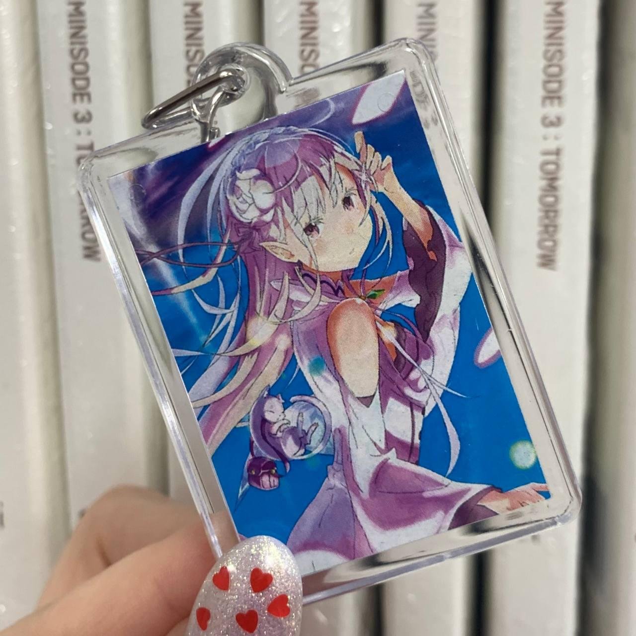 Брелочок Re:zero / Життя в альтернативному світі з нуля