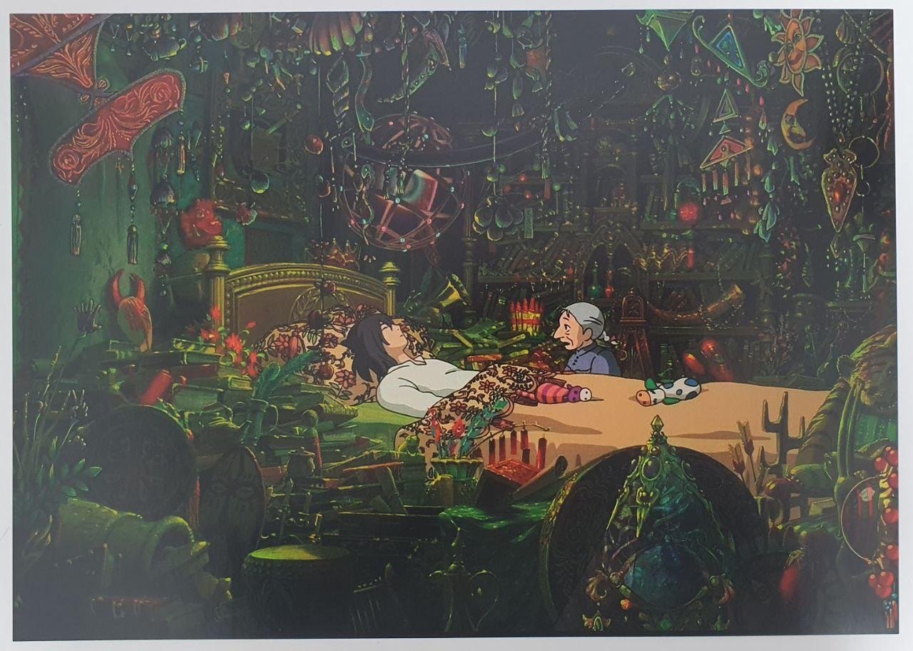 Постер "Мандрівний замок Хаула / Howl's Moving Castle" А3