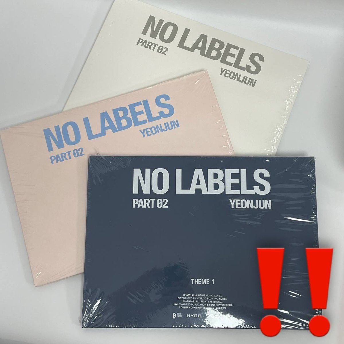 YEONJUN (TXT) - NO LABELS: PART 02 ПОШКОДЖЕННЯ НА ФОТО