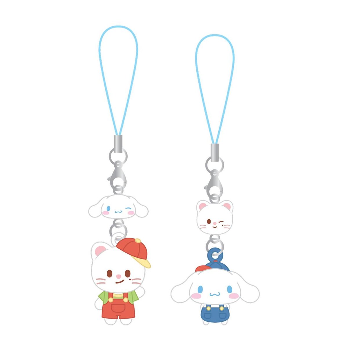 MINI FIGURE COUPLE KEYRING - SKZOO X SANRIO CHARACTERS