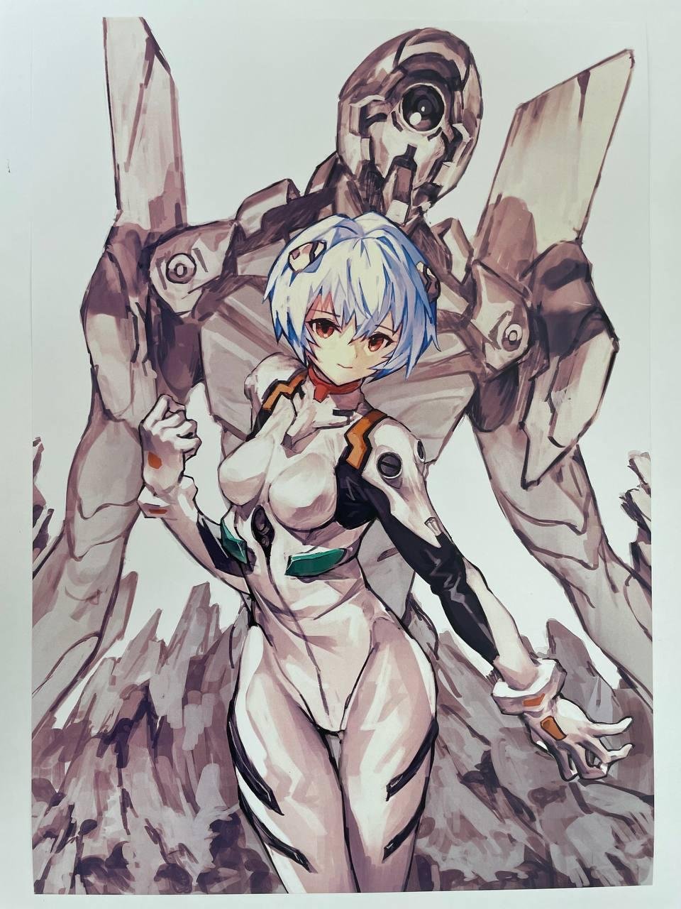 Постер А3 «Євангеліон / Evangelion”