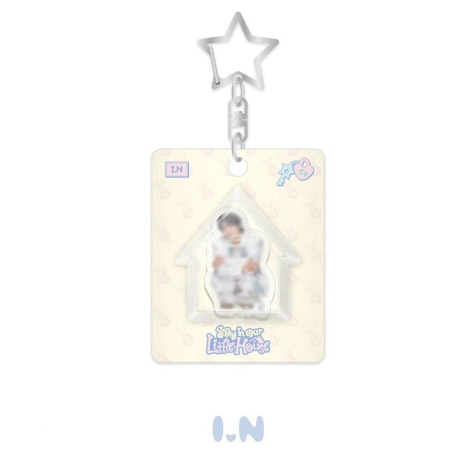 MINI BLOCK KEYRING I.N - STAY in Our Little House