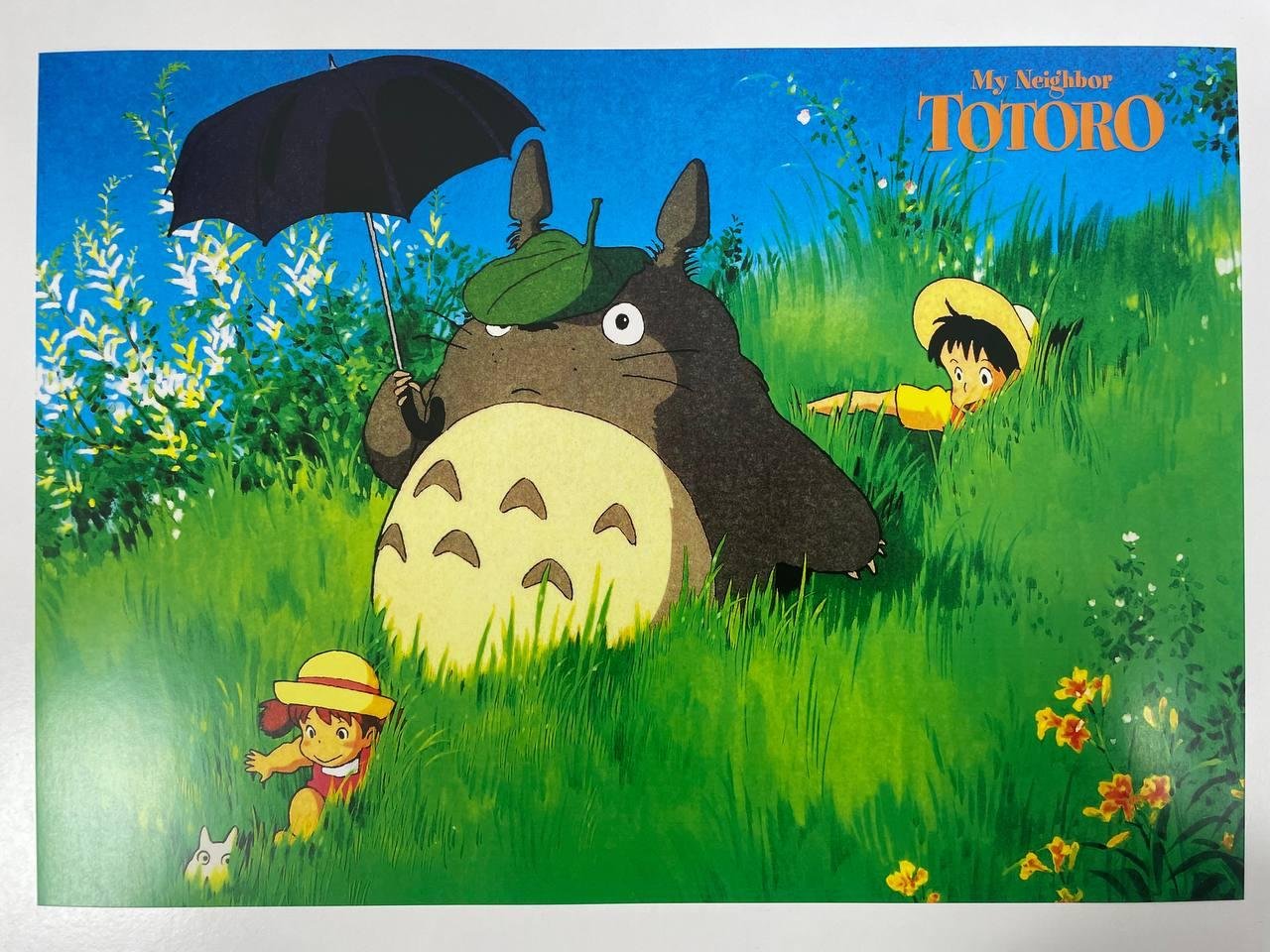 Постер А3 “Мій сусід Тоторо / My Neighbor Totoro”