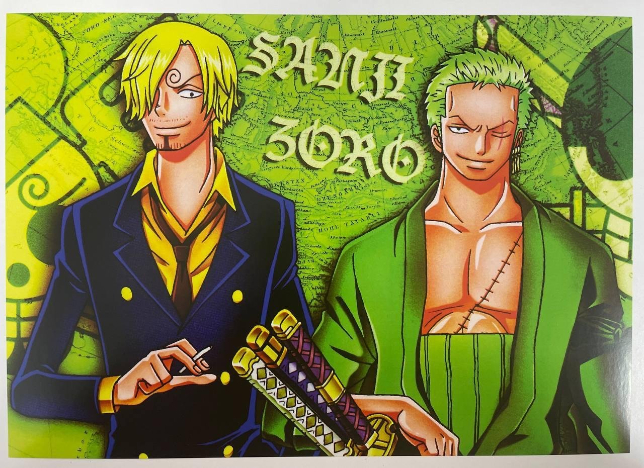 Постер А3 "Ван Піс / One Piece"
