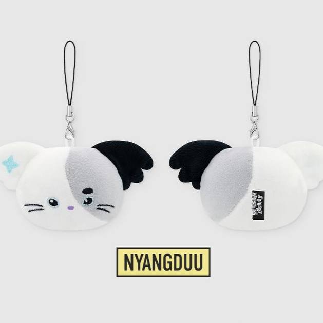 Xdinary Monsters FACE KEYRING - NYANGDUU
