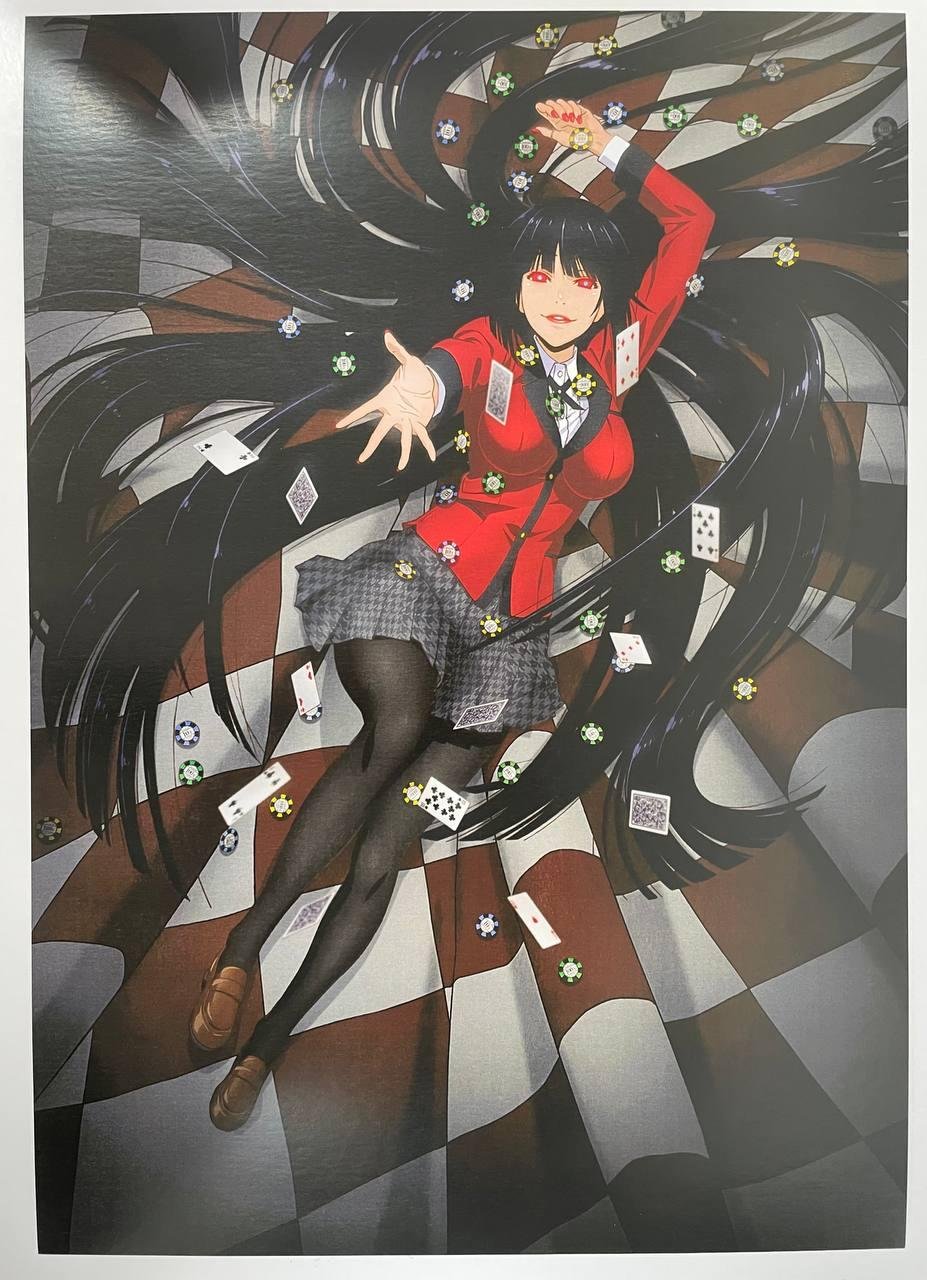 Постер А3 Шалений азарт / Kakegurui