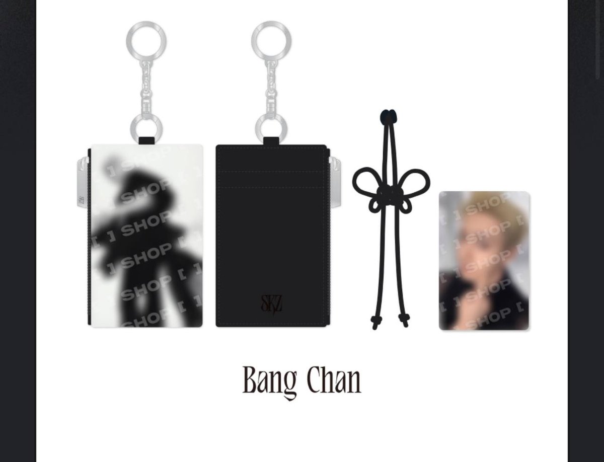 Bang Chan CARD HOLDER KEYRING