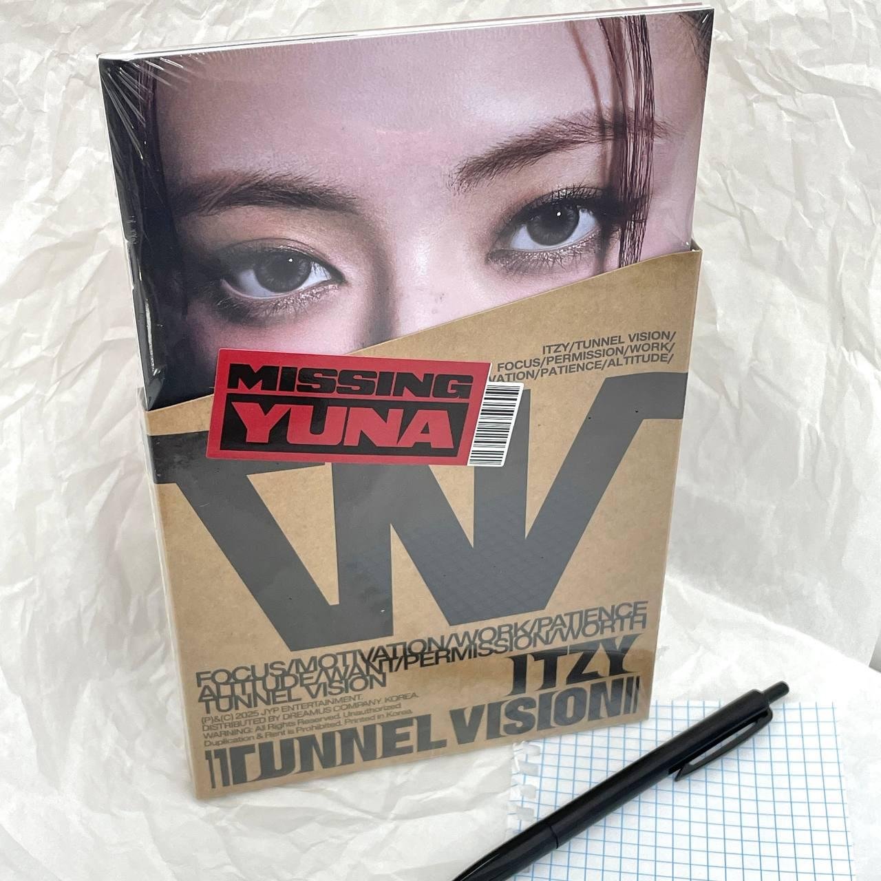 ITZY - TUNNEL VISION ( Member Yuna ver)