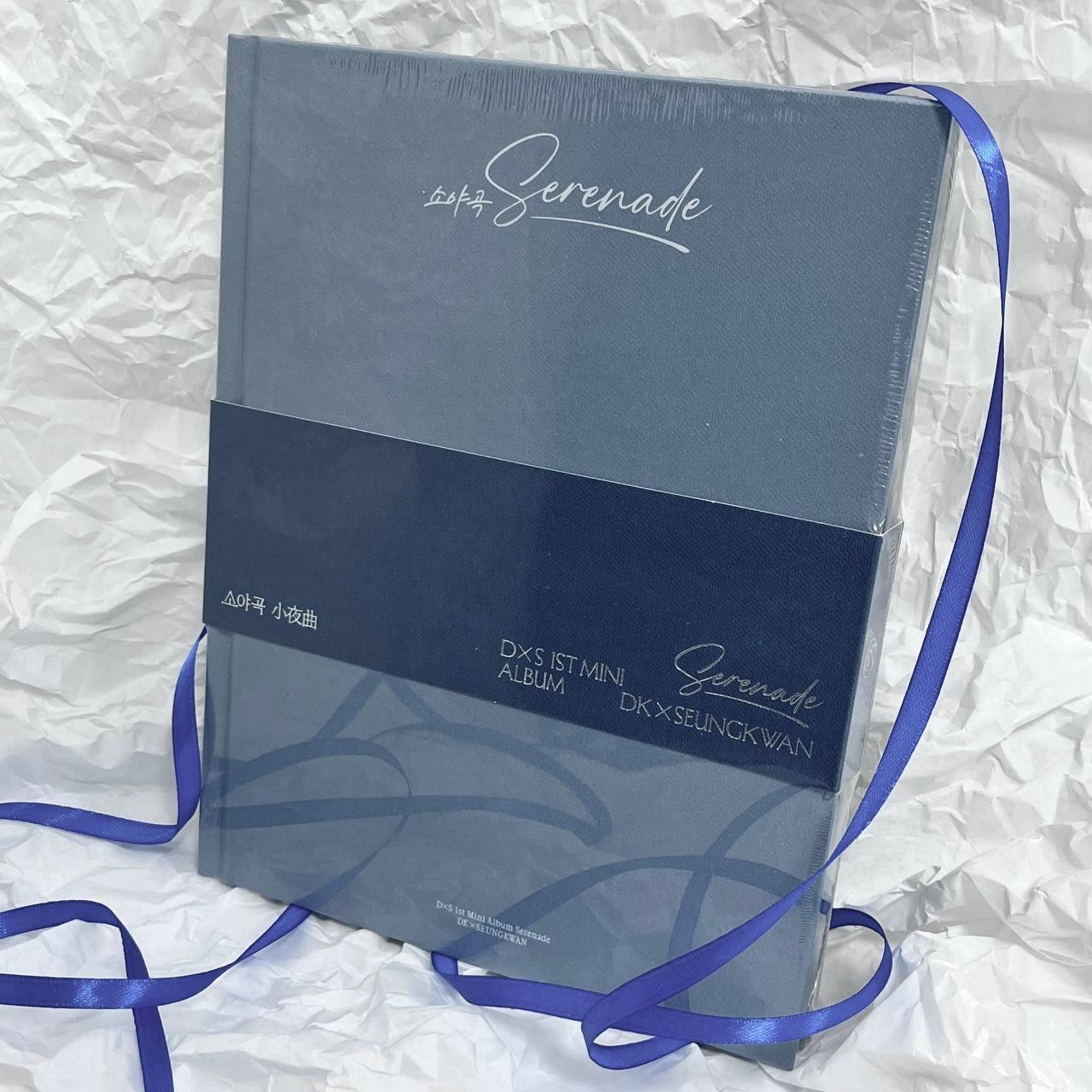 DK X SEUNGKWAN ( Seventeen ) - 1st    mini album  - Serenade (Standart BLUE ver.)