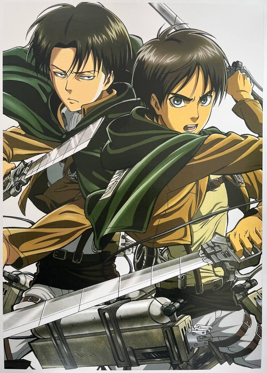 Постер А3 Attack on titan / Атака титанів