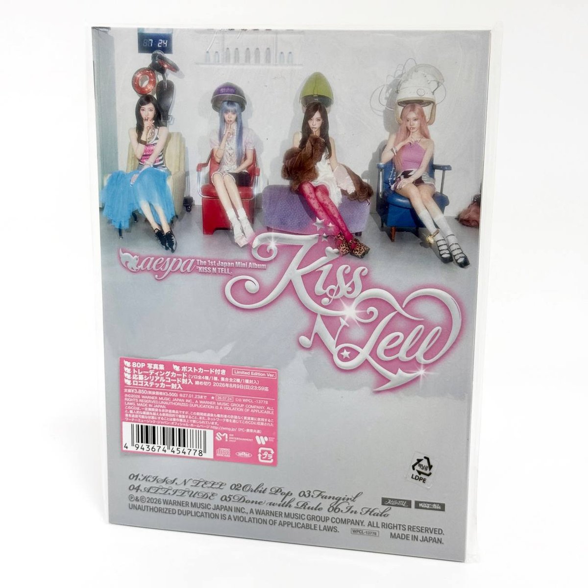 AESPA - KISS N TELL (Limited ver.)