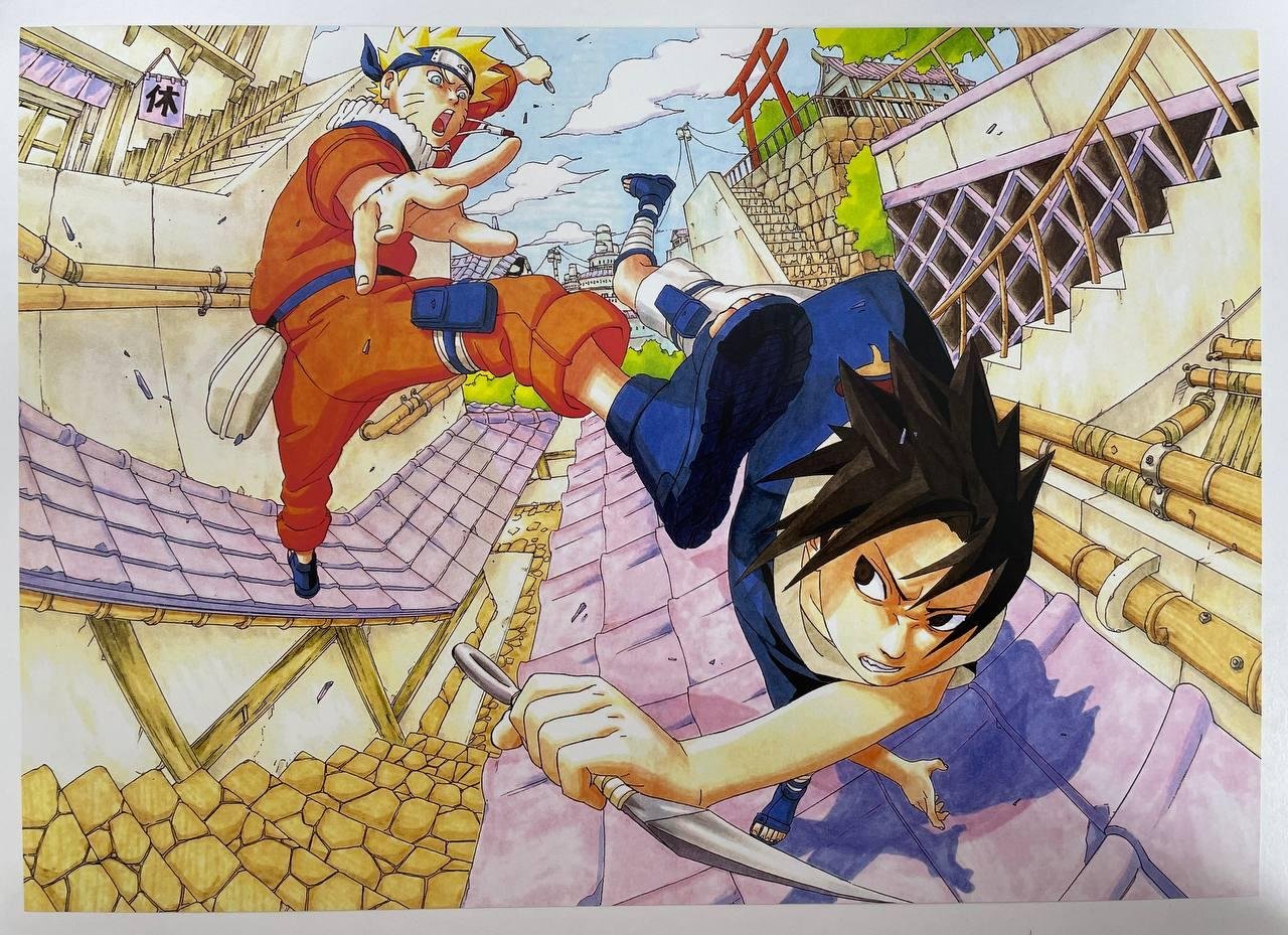 Постер "Наруто / Naruto" А3