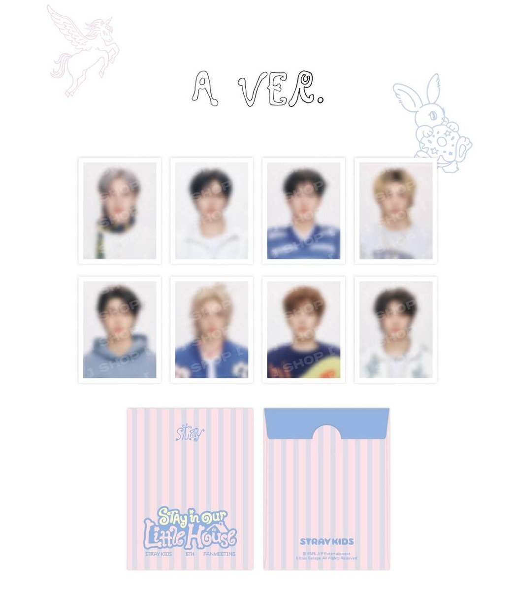 ID PHOTO SET A ver - Stray kids STAY in Our Little House