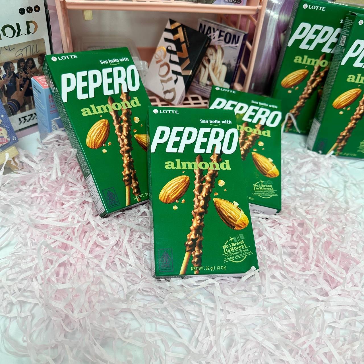 아몬드빼빼로 32g Пеперо з мигдалем 32г