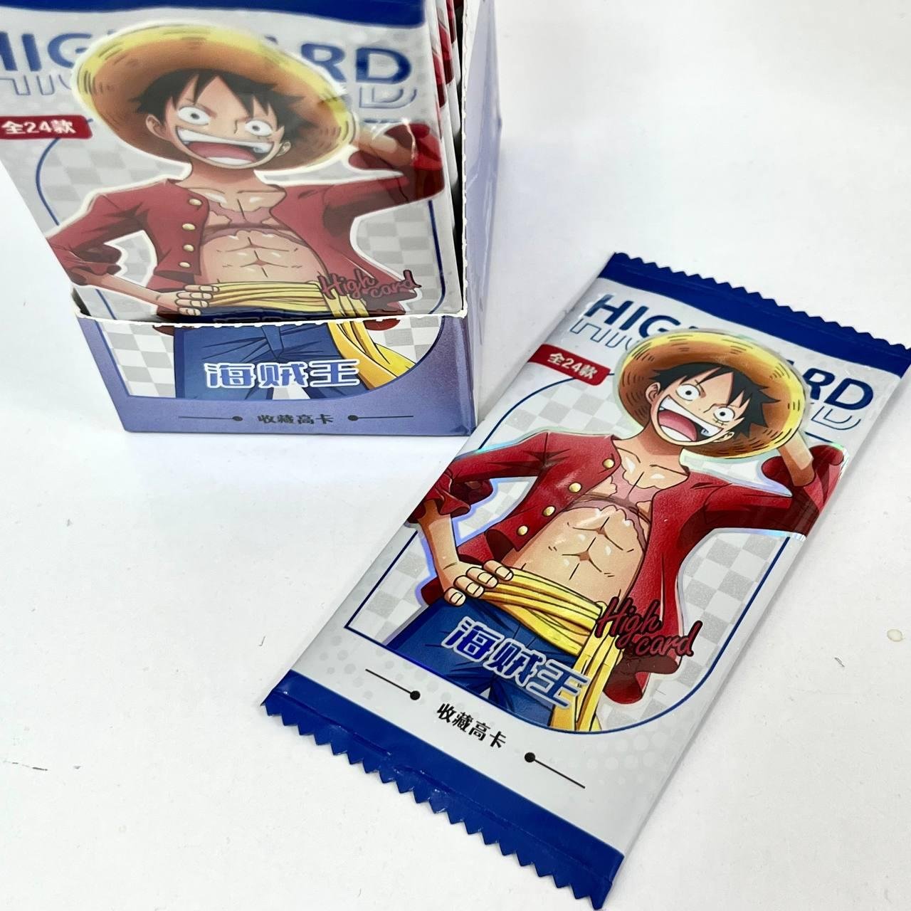 Упаковка з випадковою голографічною карткою   "Ван Піс / One Piece"
