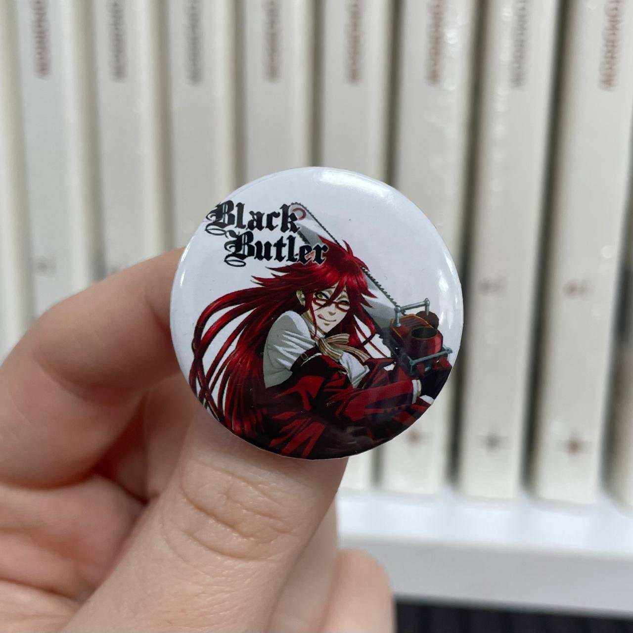 Міні значок Темний дворецький / Black Butler
