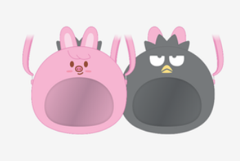 PLUSH PVC CROSS BAG - SKZOO X SANRIO CHARACTERS