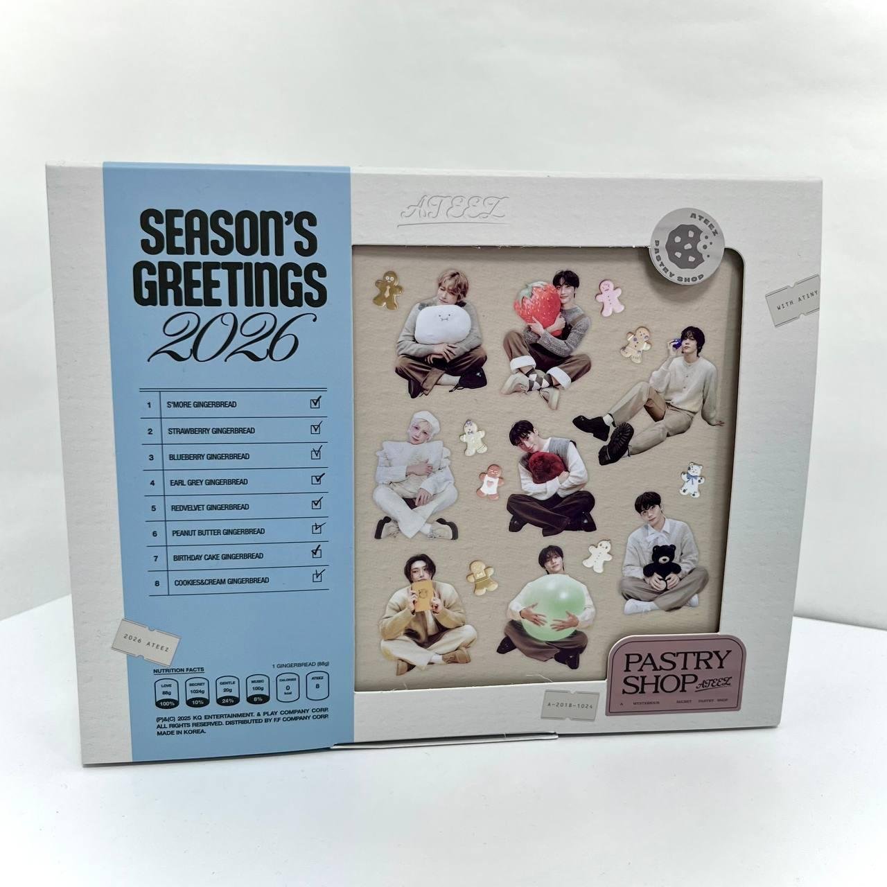 ATEEZ - 2026 SEASON’S GREETINGS PASTRY SHOP