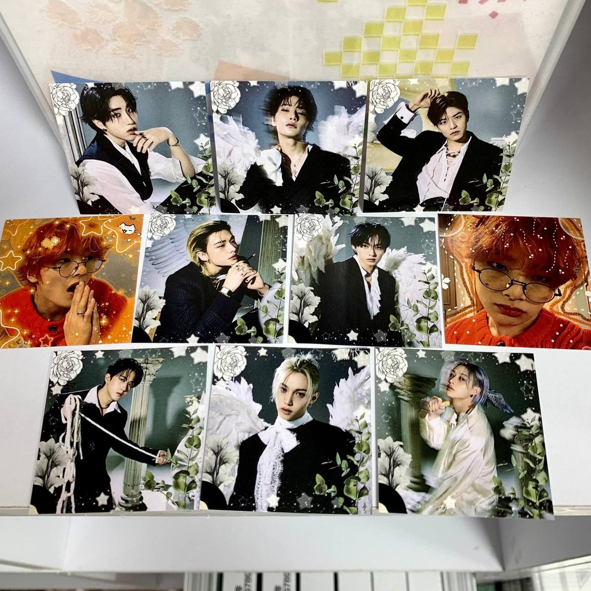 Набір з 10 наліпок Stray Kids