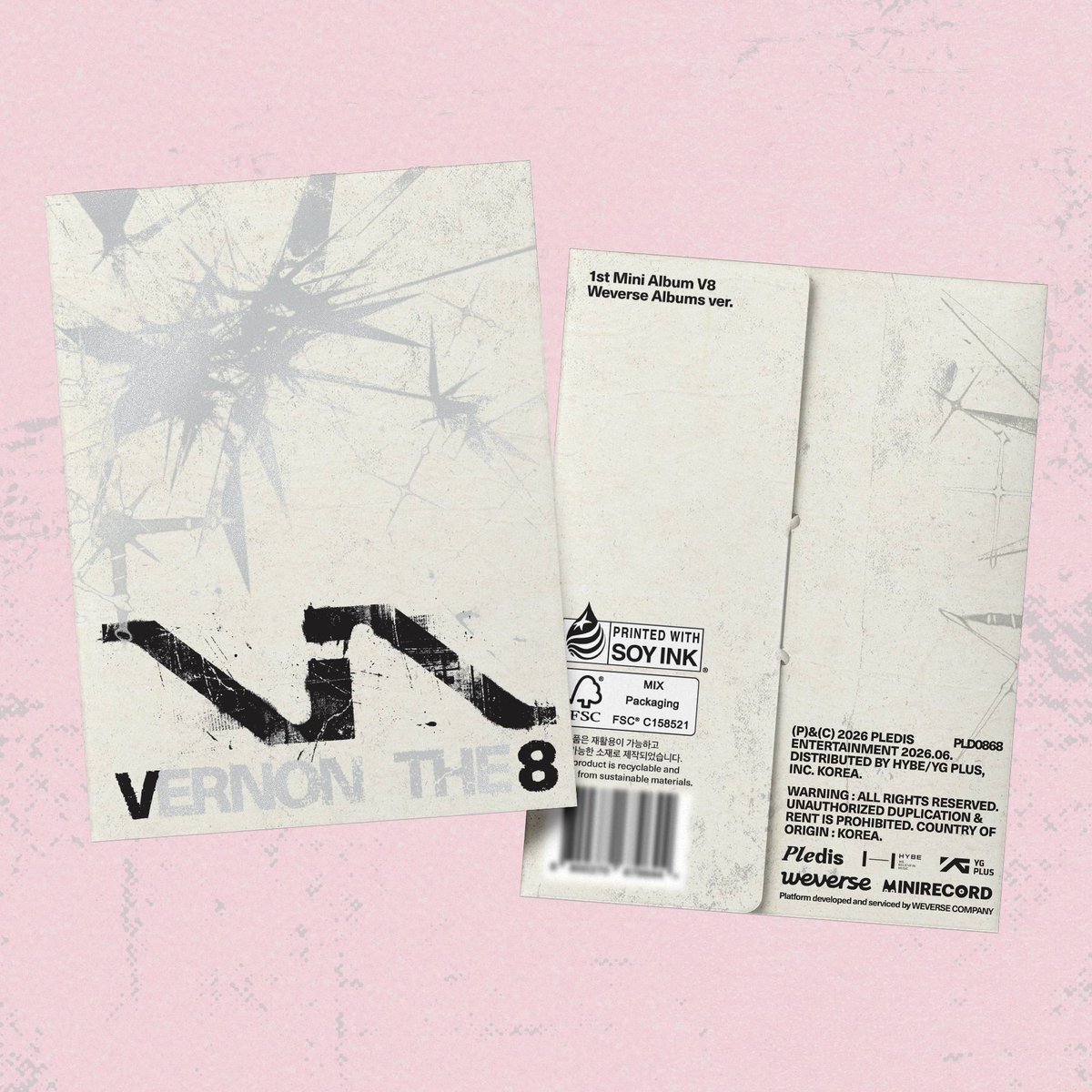 Seventeen V8 (Vernon The 8) - V8 Weverse ver.