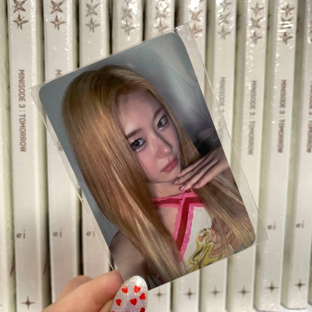 Офіційна картка ITZY JYP shop pob (Увага можливі дефекти)