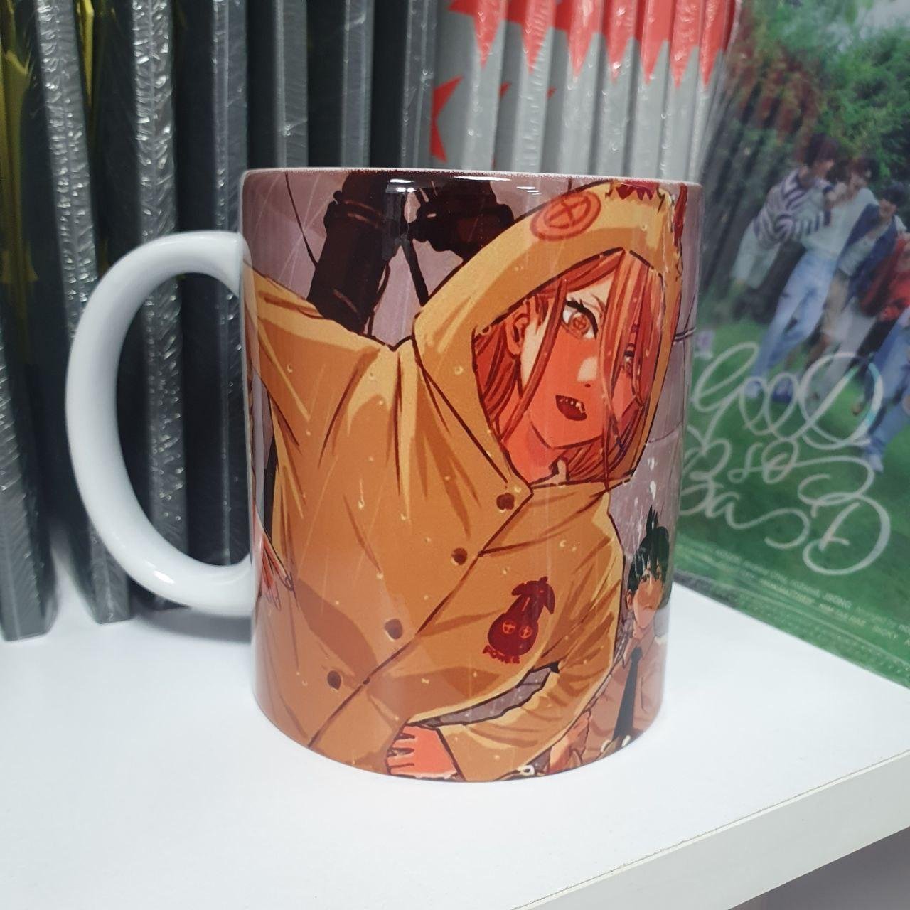 Чашка  Людина бензопила