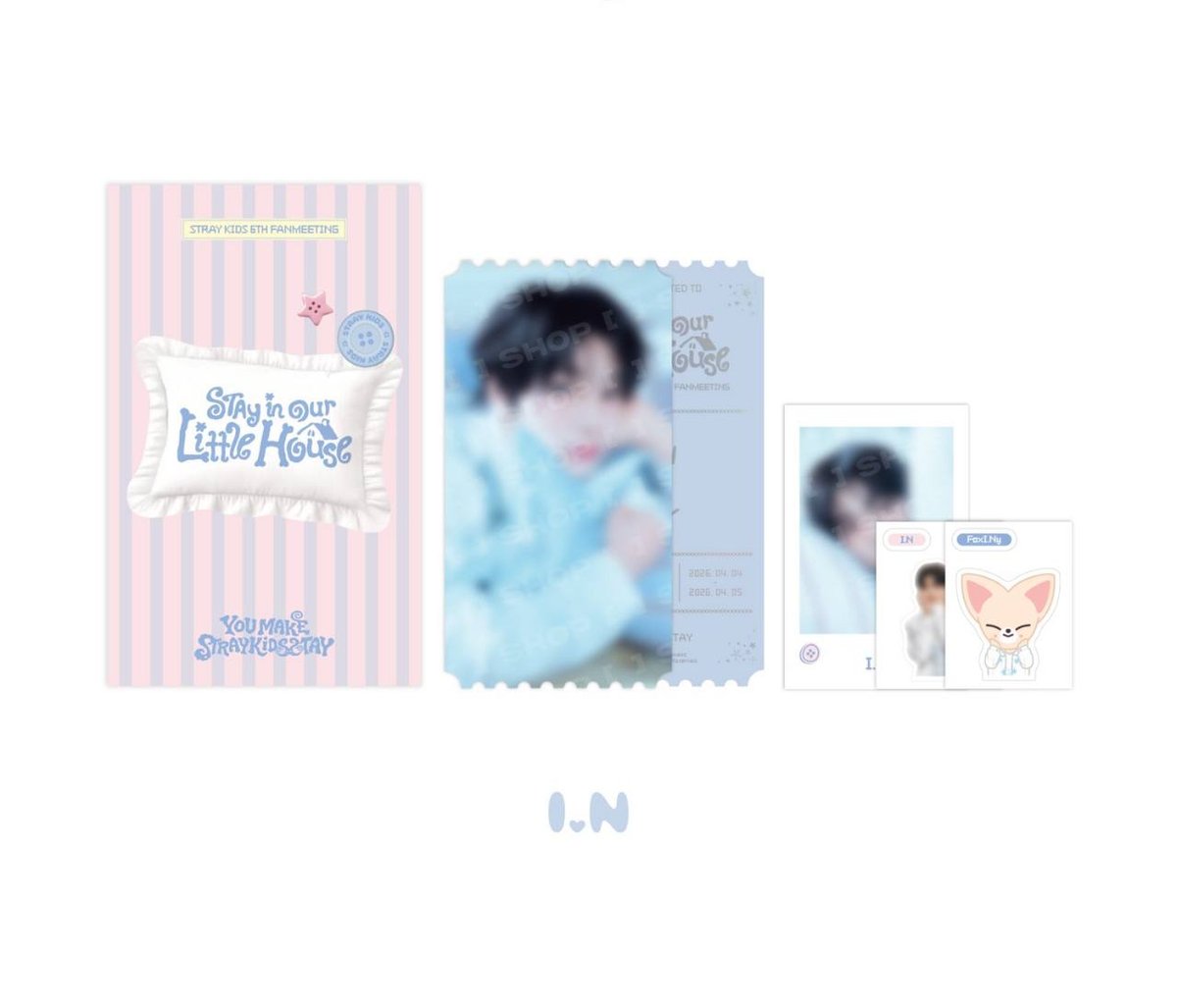 SPECIAL TICKET SET I.N - Stray kids STAY in Our Little House