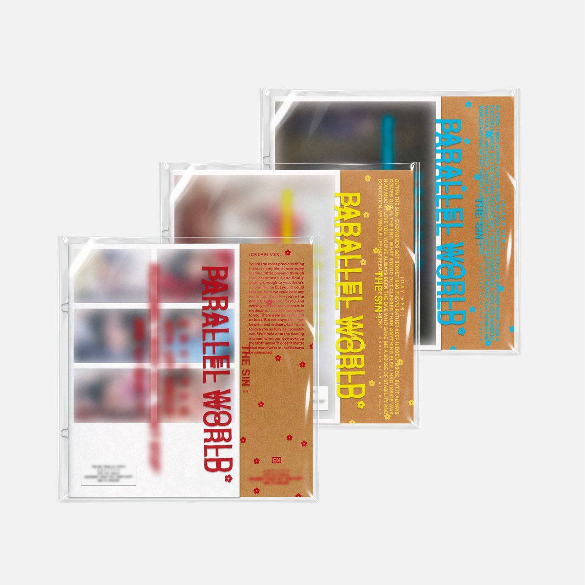 (Weverse shop pob) Standard ver. (Random)ENHYPEN THE SIN : PARALLEL WORLD