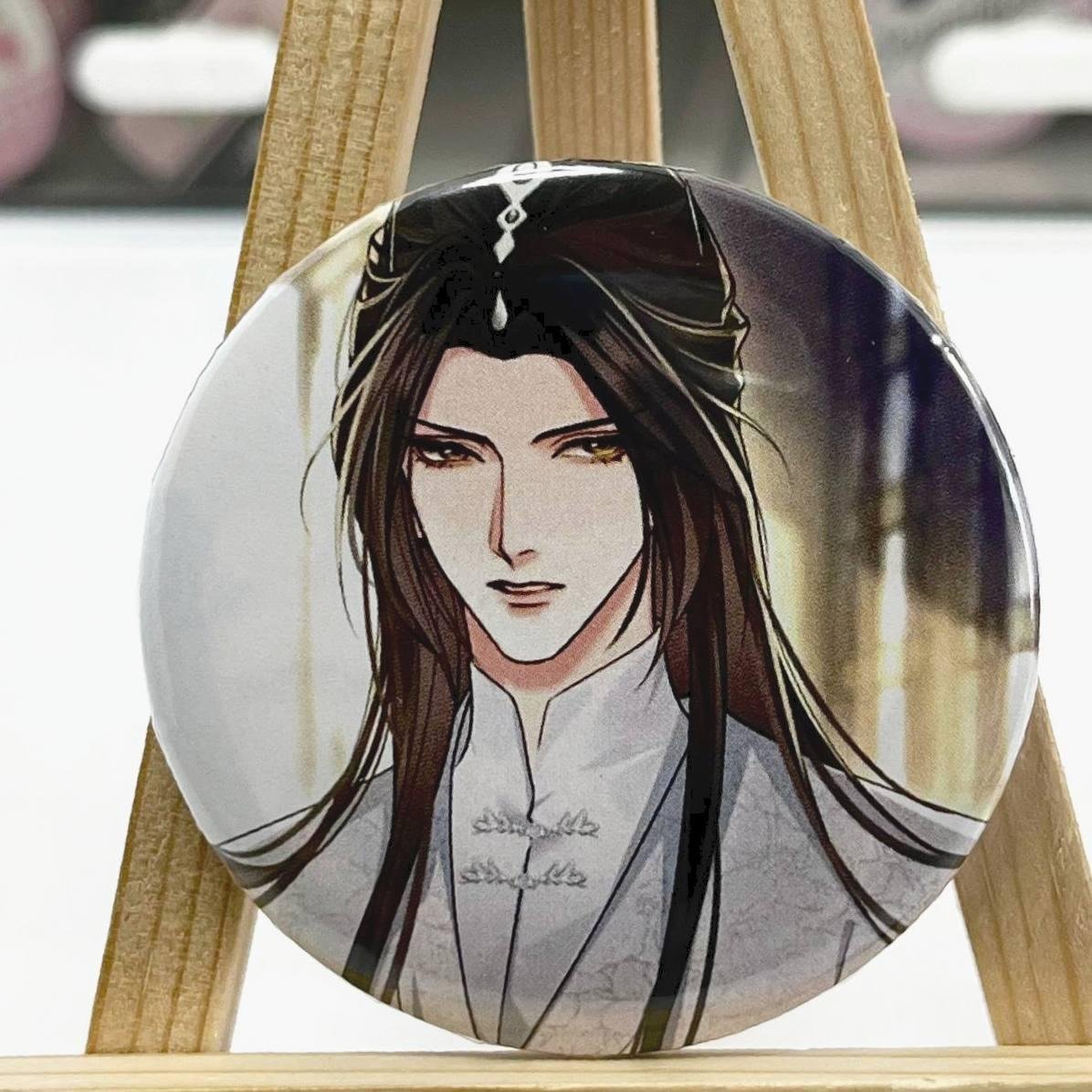 Значок Хаскі та його Вчитель Білий Кіт / The Husky and His White Cat Shizun (Erha)