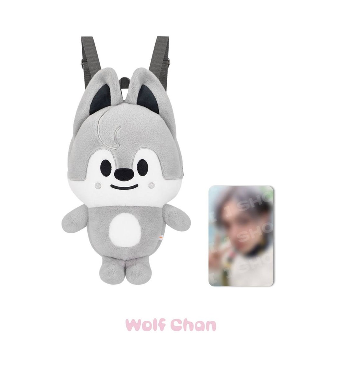 SKZOO PLUSH BACKPACK Wolf Chan - Stray kids STAY in Our Little House