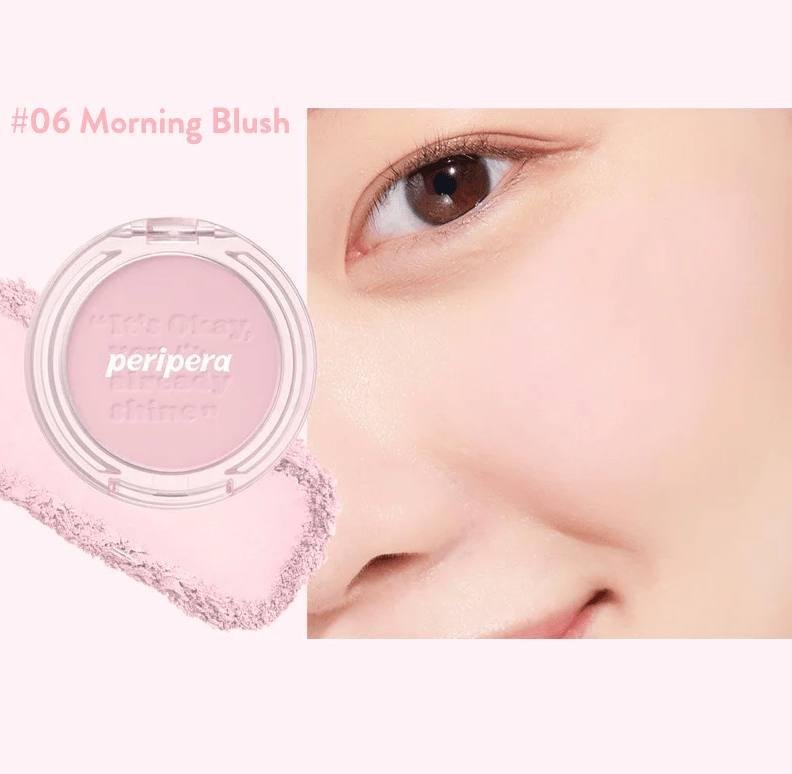 Peripera Pure Blushed Sunshine Cheek 06 Morning Blush