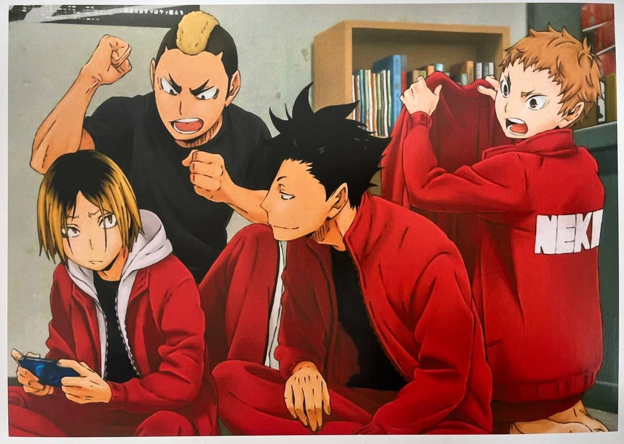 Постер А3 Волейбол / Haikyuu