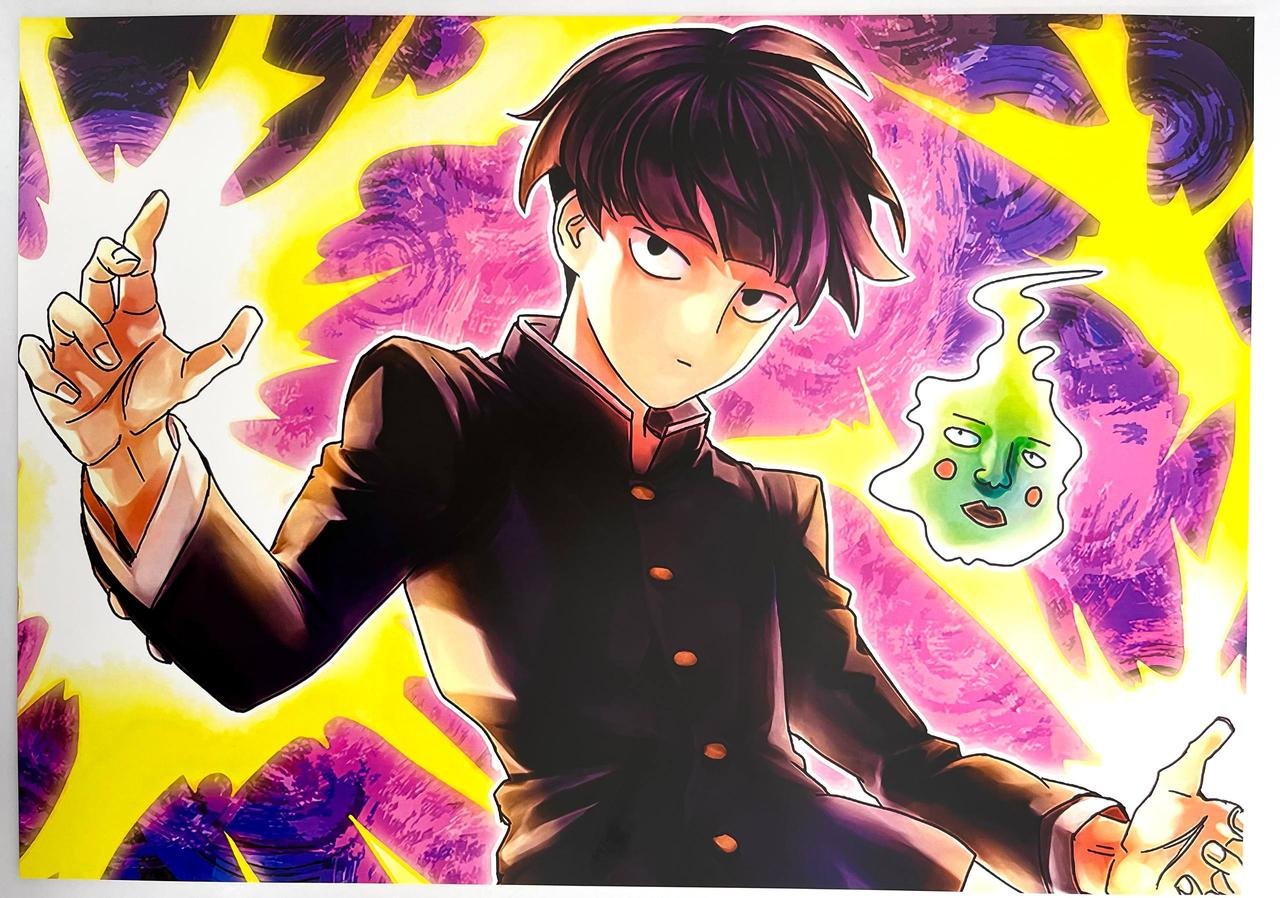 Постер А3 Mob Psycho 100