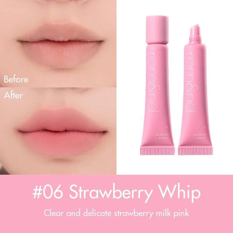 Rom&nd Color Lip Matte 06 Strawberry Whip 8g