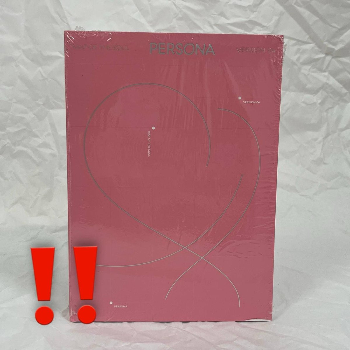 BTS - MAP OF THE SOUL : PERSONA  (Ver.4)!ПОШКОДЖЕННЯ НА ФОТО!