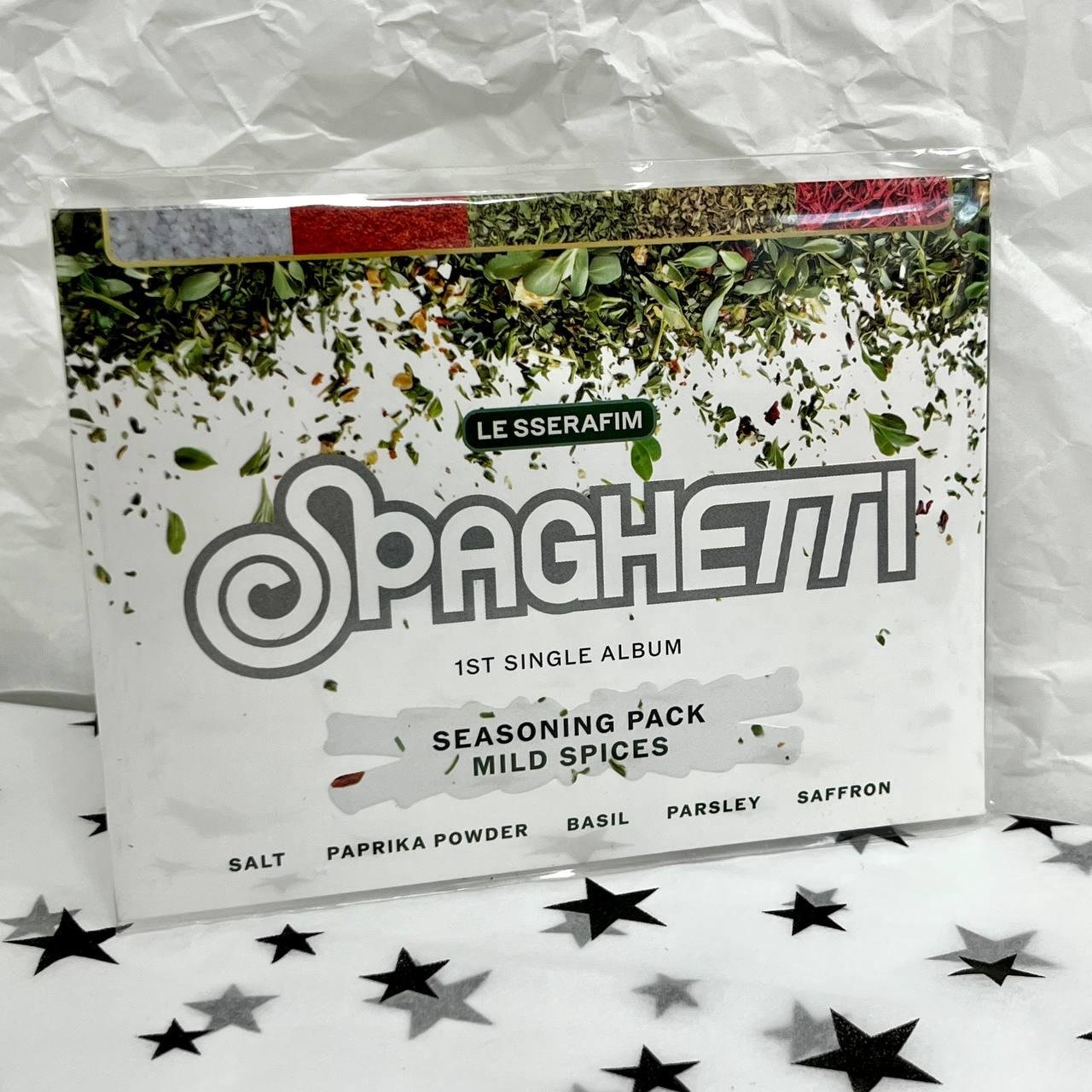 LE SSERAFIM - SPAGHETTI ( Weverse ver. A)