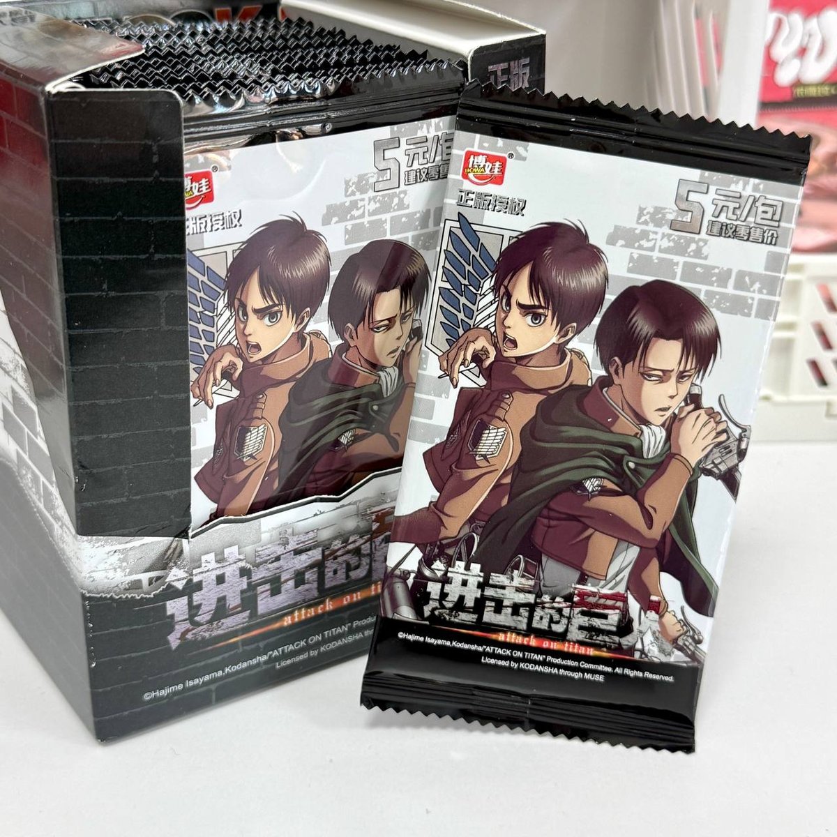 Набір карток "Атака титанів / Attack on Titan"