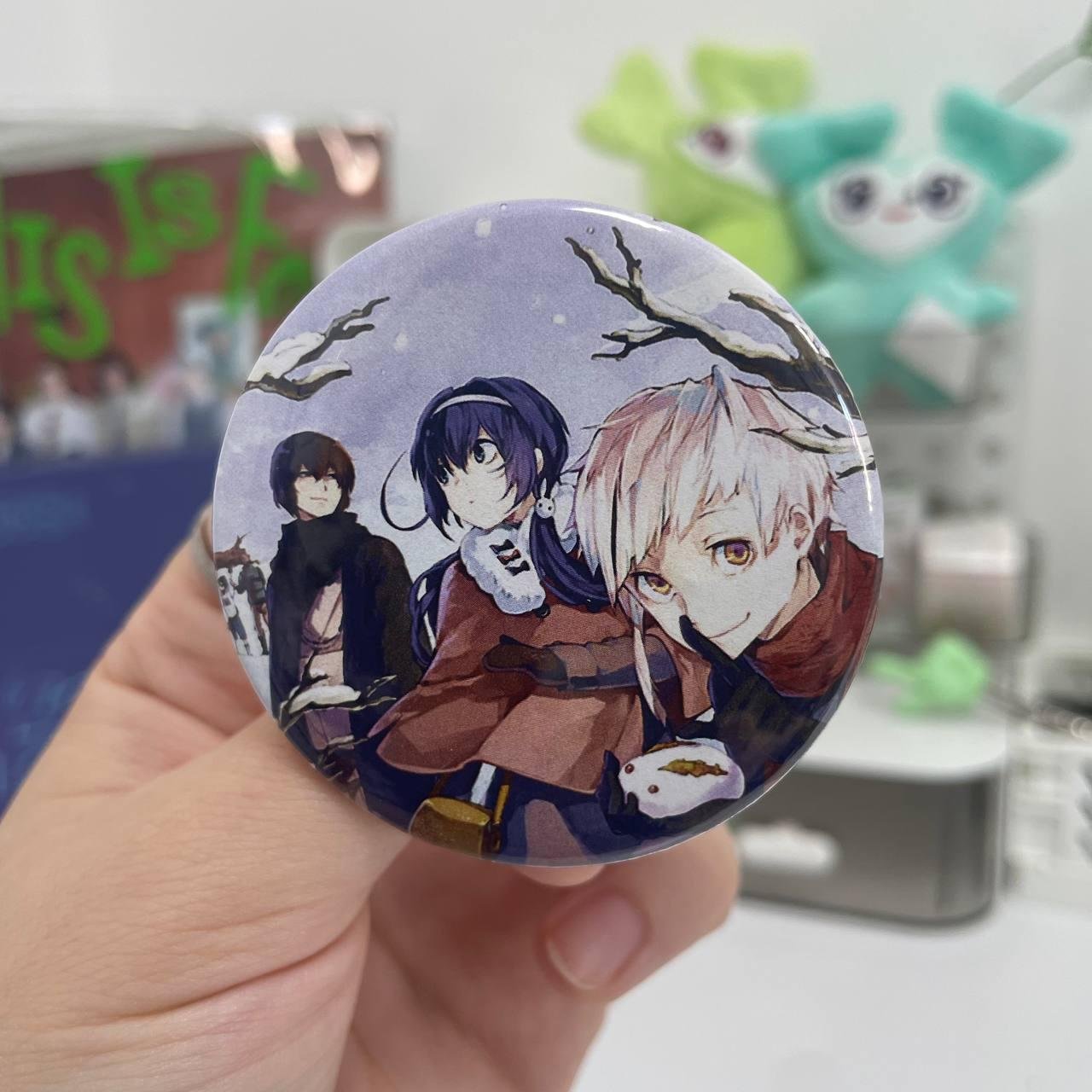 Значок Літературні генії бродячі пси / Bungo stray dogs