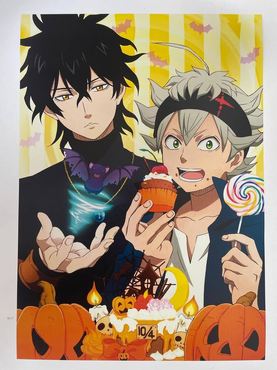 Постер А3 “Чорна конюшина / Black Clover”