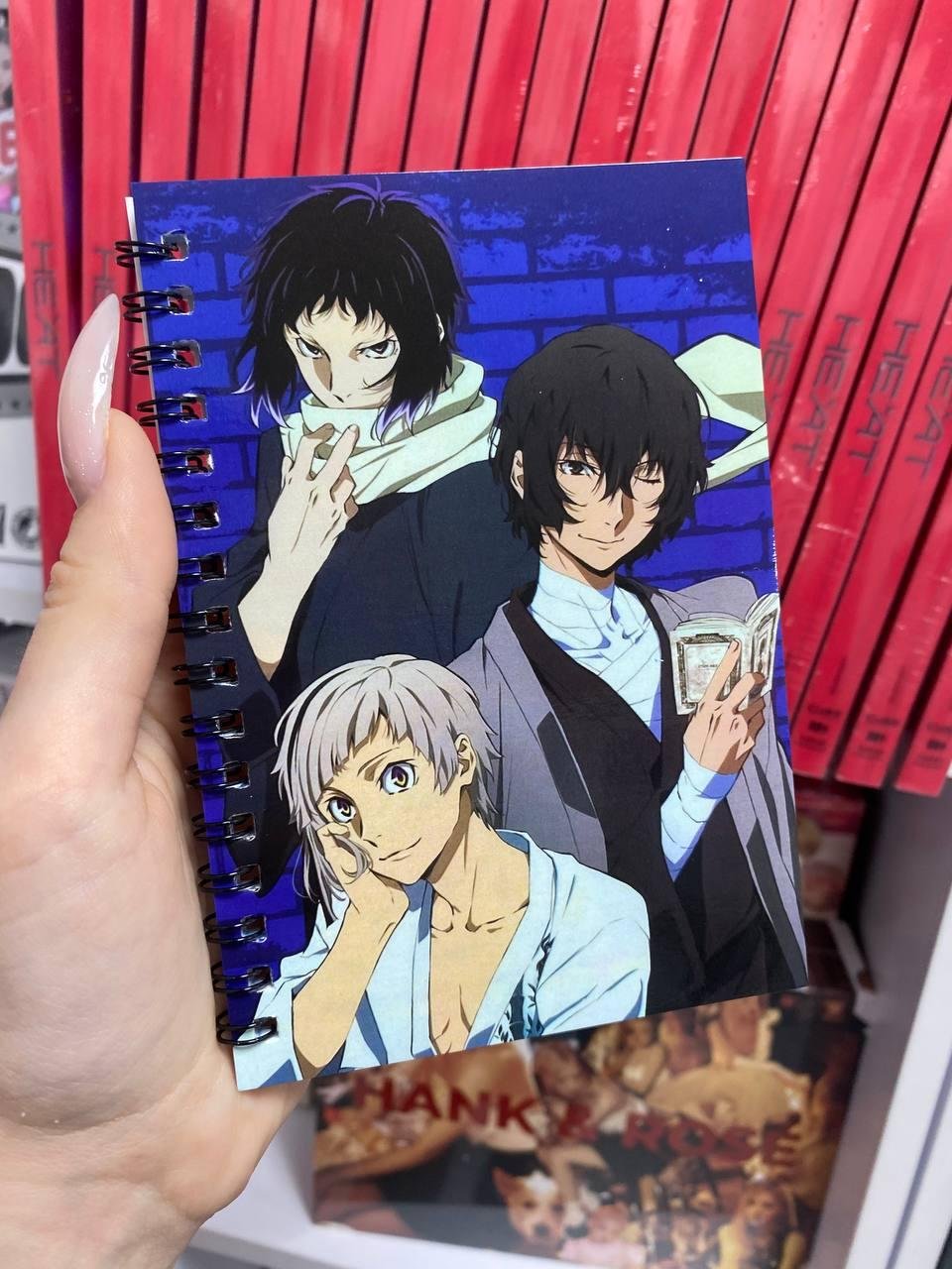 Блокнот Літературні генії бродячі пси / Bungo stray dogs