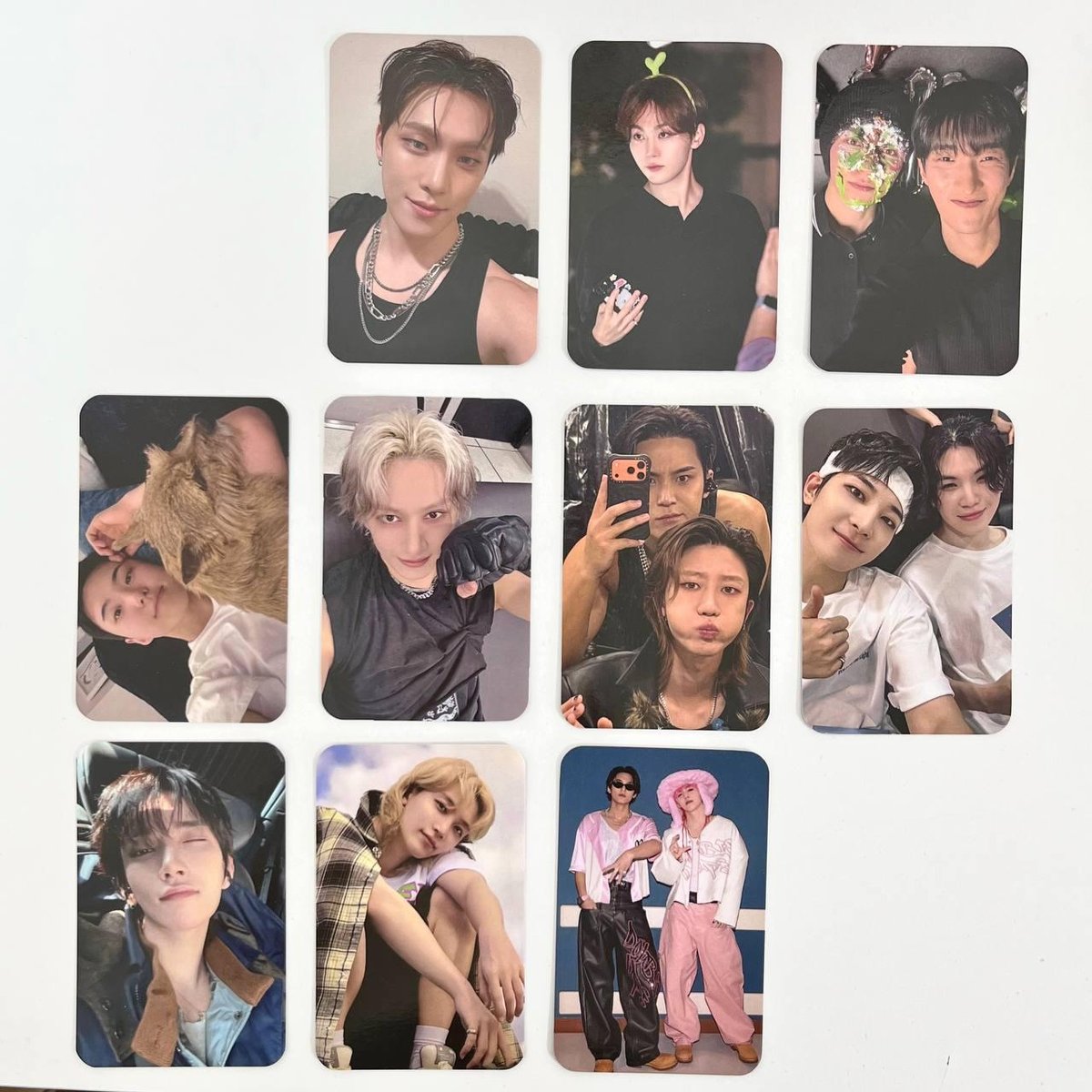 Сет двосторонніх карток Seventeen