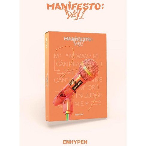 АЛЬБОМ ENHYPEN – MANIFESTO: DAY 1   ver. M !!!  трохи помнута коробка!!!